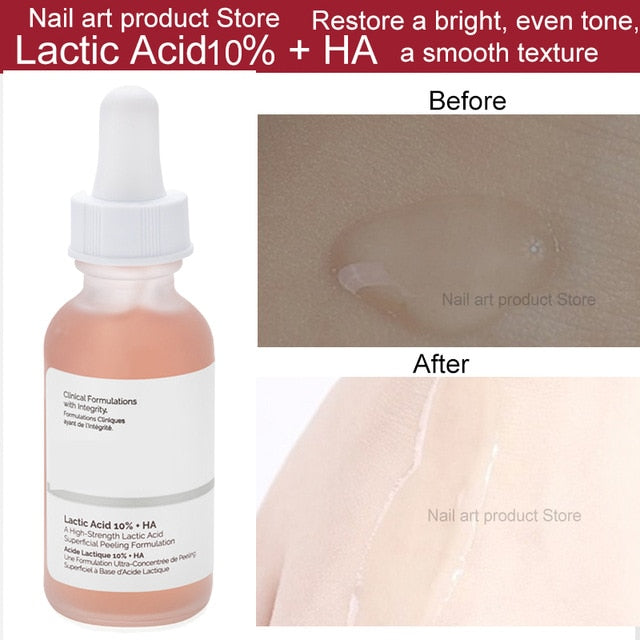 Ordinary Face Serum 10-Minute Exfoliating Face  AHA 30%+ BHA 2% Peeling Solution 30ml Blemishes Remove Acne Scars Whitening