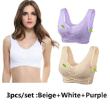 Sexy Women Bra Push Up Bralette Lingerie Underwear Brassiere Front Closure Bras  Big Size Sleep Bra VIP