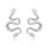 Female Unusual Earring Dragon Long Earrings for Women High-grade Metal Personality Pendant Unique Temperament Jewelry Party Gift