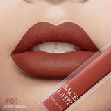 SACE LADY Matte Lipstick Long Lasting Waterproof Lipsticks Lip Stick Matte Makeup Pigmented Nude 19 Colors Cosmetic Wholesale