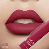 SACE LADY Matte Lipstick Long Lasting Waterproof Lipsticks Lip Stick Matte Makeup Pigmented Nude 19 Colors Cosmetic Wholesale