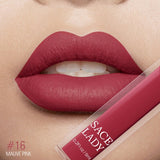 SACE LADY Matte Lipstick Long Lasting Waterproof Lipsticks Lip Stick Matte Makeup Pigmented Nude 19 Colors Cosmetic Wholesale