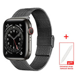 Milanese Loop Bracelet Stainless Steel band For Apple Watch series 1 2 3 42mm 38mm strap for iwatch 4 5 SE 6 40mm 44mm watchband