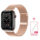 Milanese Loop Bracelet Stainless Steel band For Apple Watch series 1 2 3 42mm 38mm strap for iwatch 4 5 SE 6 40mm 44mm watchband