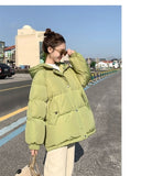 Shipped within 12h Women's Winters Coats 2020 Hooded Winter Bomber Jackets Women Thick Quited Cotton Parka Oversize Loose Jacket