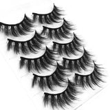 Mink Eyelashes 5 Pairs 3D mink Lashes Handmade Natural False eyelashes Eyelash Extension Beauty Makeup False eye lashes Extended