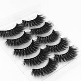Mink Eyelashes 5 Pairs 3D mink Lashes Handmade Natural False eyelashes Eyelash Extension Beauty Makeup False eye lashes Extended