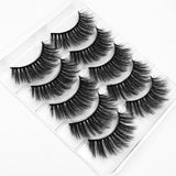 Mink Eyelashes 5 Pairs 3D mink Lashes Handmade Natural False eyelashes Eyelash Extension Beauty Makeup False eye lashes Extended