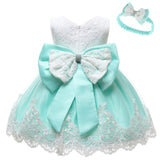 LZH Winter Baby Girls Dress Newborn Lace Princess Dresses For Baby 1st Year Birthday Dress Christmas Costume Infant Party Dress