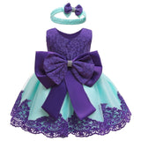 LZH Winter Baby Girls Dress Newborn Lace Princess Dresses For Baby 1st Year Birthday Dress Christmas Costume Infant Party Dress
