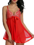 Newest Arrival Plus Size Women Ladies Sexy Nightwear Lace Dress Lingerie Underwear G-string Sleepwear