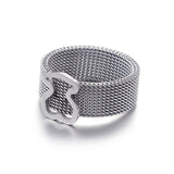 Gold Color Ring 1PCS Stainless Steel BEAR jewelry Fashion Jewelry Top-grade Plated Factory Price wholesale