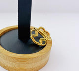 Gold Color Ring 1PCS Stainless Steel BEAR jewelry Fashion Jewelry Top-grade Plated Factory Price wholesale