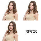 3pcs/set Push Up Bras for Women Lace Solid Color Cross Side Buckle Wireless Plus Size Women Sleep Bra Soft Bralette Top