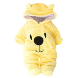 LZH Baby Winter Clothes Newborn Baby Girls Overall Autumn Baby Romper For Baby Boys Jumpsuit Christmas Costume Infant Clothing