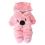 LZH Baby Winter Clothes Newborn Baby Girls Overall Autumn Baby Romper For Baby Boys Jumpsuit Christmas Costume Infant Clothing