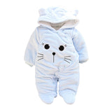 LZH Baby Winter Clothes Newborn Baby Girls Overall Autumn Baby Romper For Baby Boys Jumpsuit Christmas Costume Infant Clothing