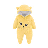 LZH Baby Winter Clothes Newborn Baby Girls Overall Autumn Baby Romper For Baby Boys Jumpsuit Christmas Costume Infant Clothing