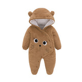 LZH Baby Winter Clothes Newborn Baby Girls Overall Autumn Baby Romper For Baby Boys Jumpsuit Christmas Costume Infant Clothing