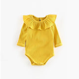 Baby Girl Boy Rompers 0-2Y Autumn Newborn Baby Clothes For Girls Long Sleeve Baby Jumpsuit Winter Baby Girls Outfits Clothes