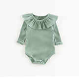 Baby Girl Boy Rompers 0-2Y Autumn Newborn Baby Clothes For Girls Long Sleeve Baby Jumpsuit Winter Baby Girls Outfits Clothes