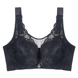 Meizimei Sexy Lace Lingerie Bralette Vest Full Cup Brassiere Plus Size Bras for Women 36 38 40 BCD Cup Top BH Wireless Underwear