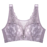 Meizimei Sexy Lace Lingerie Bralette Vest Full Cup Brassiere Plus Size Bras for Women 36 38 40 BCD Cup Top BH Wireless Underwear