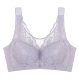 Meizimei Sexy Lace Lingerie Bralette Vest Full Cup Brassiere Plus Size Bras for Women 36 38 40 BCD Cup Top BH Wireless Underwear