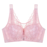 Meizimei Sexy Lace Lingerie Bralette Vest Full Cup Brassiere Plus Size Bras for Women 36 38 40 BCD Cup Top BH Wireless Underwear