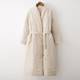 New Design 2020 Women Winter Thick Coat Warm Parka Water proof Maxi Long Puffer with Belt Oversized Casual Outerwear