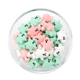 LOFCA 5pcs Cute Silicone Beads Food Grade Raccoon Teether Animal BPA-Free  Baby Teething Toy Pacifier Chain Accessories