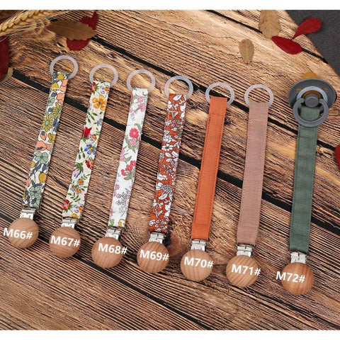 Cotton Linen Baby Pacifier Chain Clip Soother Nipple Holder Clasps Dummy Pacifier Clips Attache Feeding dropship
