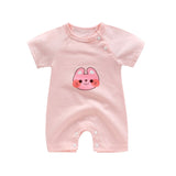 Infant jumpsuit summer romper animal print girl boy cotton suit newborn climbing cartoon rompers cheap stuff baby products