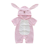Infant jumpsuit summer romper animal print girl boy cotton suit newborn climbing cartoon rompers cheap stuff baby products