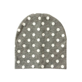 Autumn Winter Unisex Kids Printing Cotton Beanie Caps For Boys And Girls Heart Dot Baby Hats Bonnet Children's Accessories