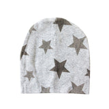 Autumn Winter Unisex Kids Printing Cotton Beanie Caps For Boys And Girls Heart Dot Baby Hats Bonnet Children's Accessories