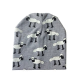 Autumn Winter Unisex Kids Printing Cotton Beanie Caps For Boys And Girls Heart Dot Baby Hats Bonnet Children's Accessories