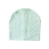 Autumn Winter Unisex Kids Printing Cotton Beanie Caps For Boys And Girls Heart Dot Baby Hats Bonnet Children's Accessories