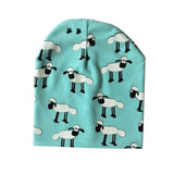 Autumn Winter Unisex Kids Printing Cotton Beanie Caps For Boys And Girls Heart Dot Baby Hats Bonnet Children's Accessories