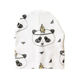 Autumn Winter Unisex Kids Printing Cotton Beanie Caps For Boys And Girls Heart Dot Baby Hats Bonnet Children's Accessories