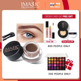 IMAGIC 6 Color Eyebrow Tint Makeup Waterproof Eyebrow Pomade Gel Enhancer Cosmetic Eye Makeup Eye Brow Cream