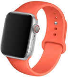 Silicone Strap For Apple Watch band 44mm 40mm 38mm 42mm Rubber belt correa wristband Sport bracelet iWatch serie 3 4 5 se 6 band
