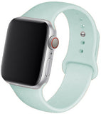 Silicone Strap For Apple Watch band 44mm 40mm 38mm 42mm Rubber belt correa wristband Sport bracelet iWatch serie 3 4 5 se 6 band