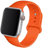 Silicone Strap For Apple Watch band 44mm 40mm 38mm 42mm Rubber belt correa wristband Sport bracelet iWatch serie 3 4 5 se 6 band