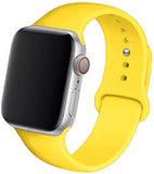 Silicone Strap For Apple Watch band 44mm 40mm 38mm 42mm Rubber belt correa wristband Sport bracelet iWatch serie 3 4 5 se 6 band