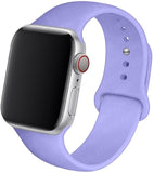 Silicone Strap For Apple Watch band 44mm 40mm 38mm 42mm Rubber belt correa wristband Sport bracelet iWatch serie 3 4 5 se 6 band