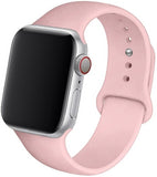 Silicone Strap For Apple Watch band 44mm 40mm 38mm 42mm Rubber belt correa wristband Sport bracelet iWatch serie 3 4 5 se 6 band