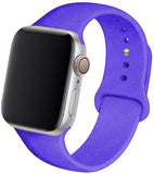 Silicone Strap For Apple Watch band 44mm 40mm 38mm 42mm Rubber belt correa wristband Sport bracelet iWatch serie 3 4 5 se 6 band