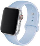 Silicone Strap For Apple Watch band 44mm 40mm 38mm 42mm Rubber belt correa wristband Sport bracelet iWatch serie 3 4 5 se 6 band