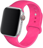 Silicone Strap For Apple Watch band 44mm 40mm 38mm 42mm Rubber belt correa wristband Sport bracelet iWatch serie 3 4 5 se 6 band